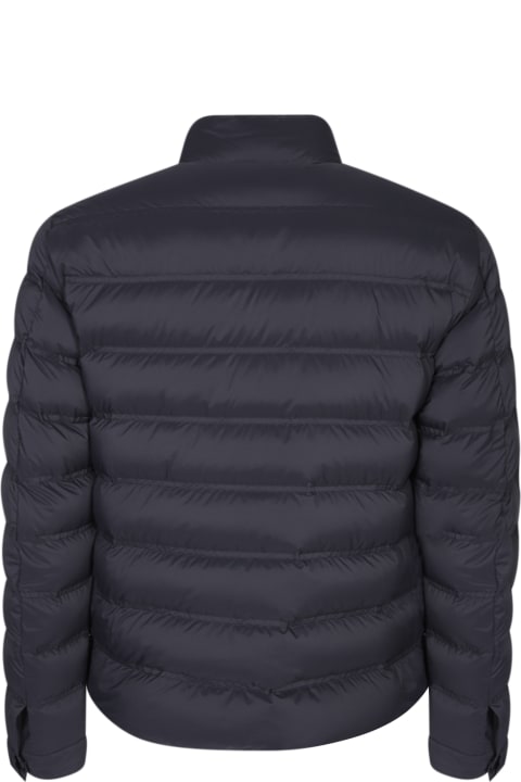 Coats & Jackets for Men Moncler Logo Detailed Zip-up Padded Jacket