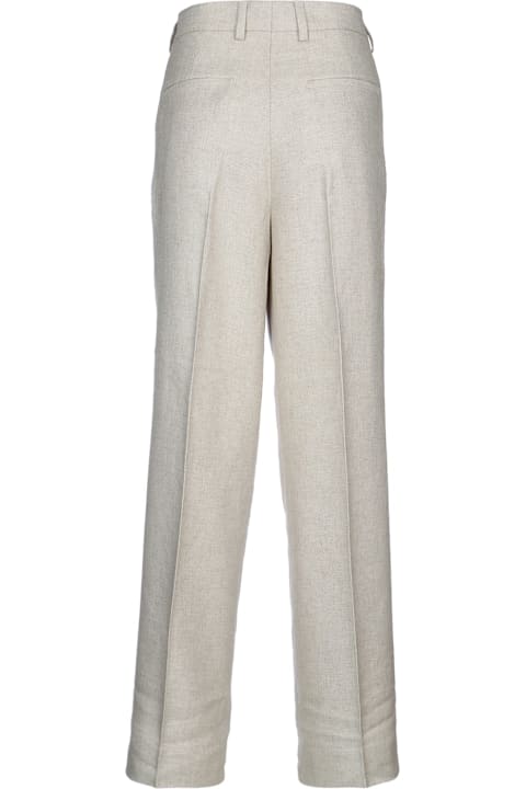 Totême for Women Totême Double-pleat Straight Trousers