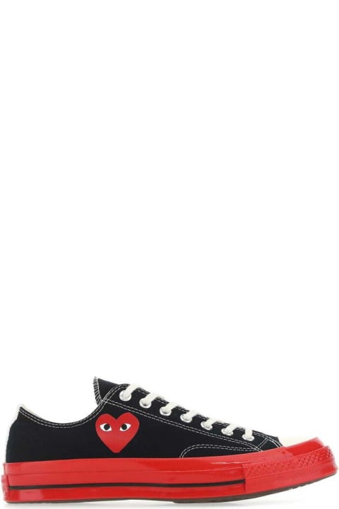 Fashion for Women Comme des Garçons Play X Converse Chuck 70 Lace-up Sneakers