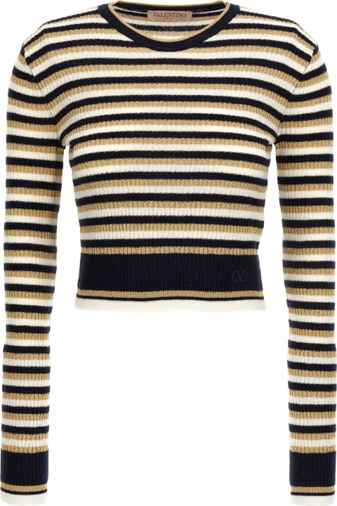 ウィメンズ新着アイテム Valentino Garavani Valentino Striped Sweater