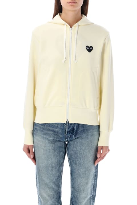 Homeware Comme des Garçons Play Black Heart Zipped Hoodie