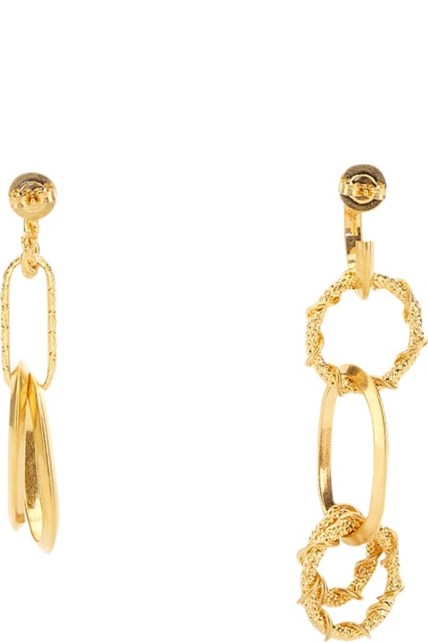 Dsquared2 Earrings for Women Dsquared2 Earring With Chain Rings