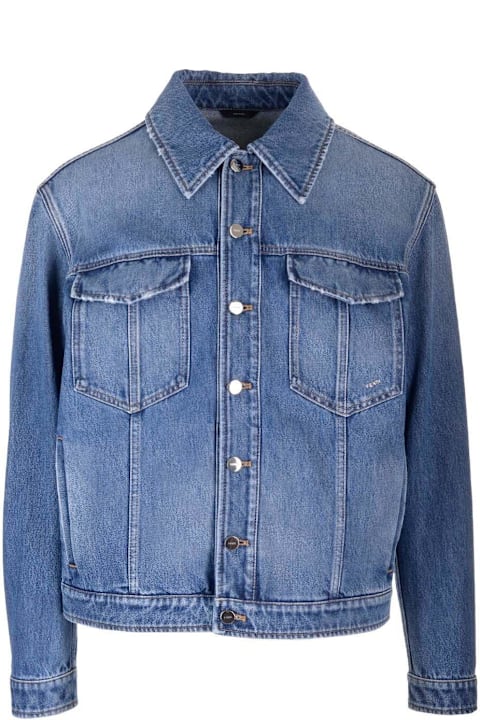 Homeware Fendi Collared Button-up Jacket