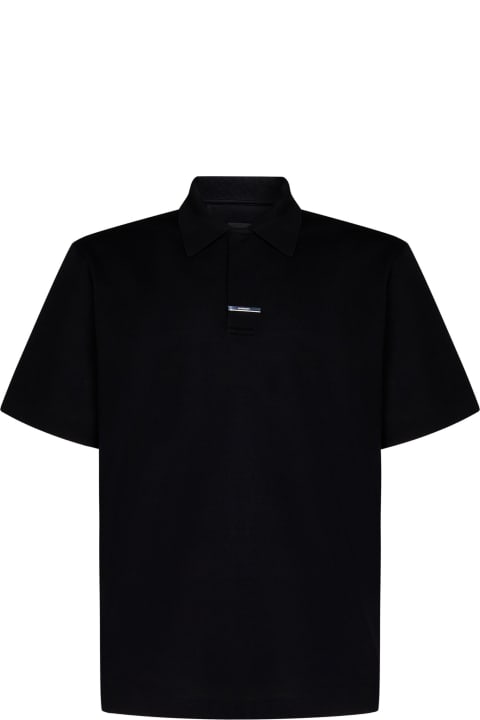 Givenchy for Men Givenchy Black Polo Shirt In Cotton