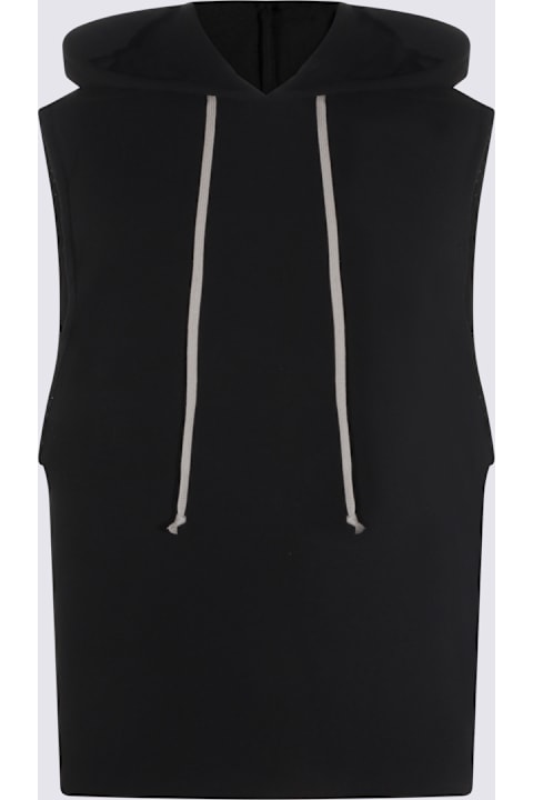 Homeware Rick Owens Black Cotton Sweatshirt