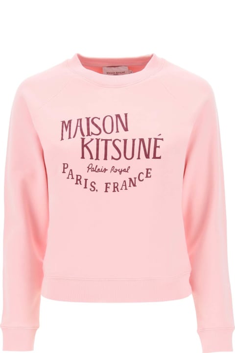 Fashion for Women Maison Kitsuné Crew-neck Sweatshirt With Print