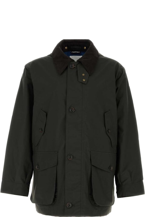 Nanamica لـ Women Nanamica Dark Green Nylon Jacket