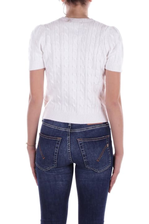 Polo Ralph Lauren Sweaters for Women Polo Ralph Lauren Cable-knit Short-sleeved Jumper