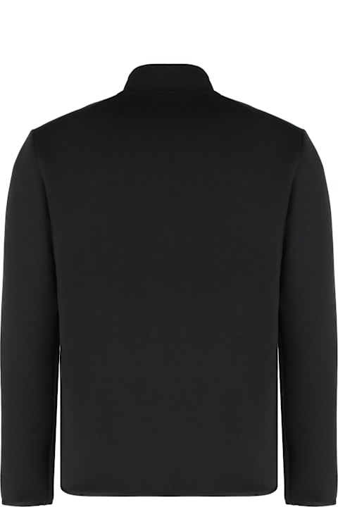 EA7 for Women EA7 Techno Fabric Full-zip Sweatshirt