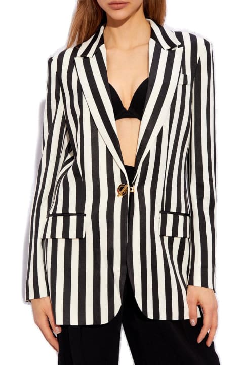 ウィメンズ Moschinoのコート＆ジャケット Moschino Single-breasted Striped Blazer
