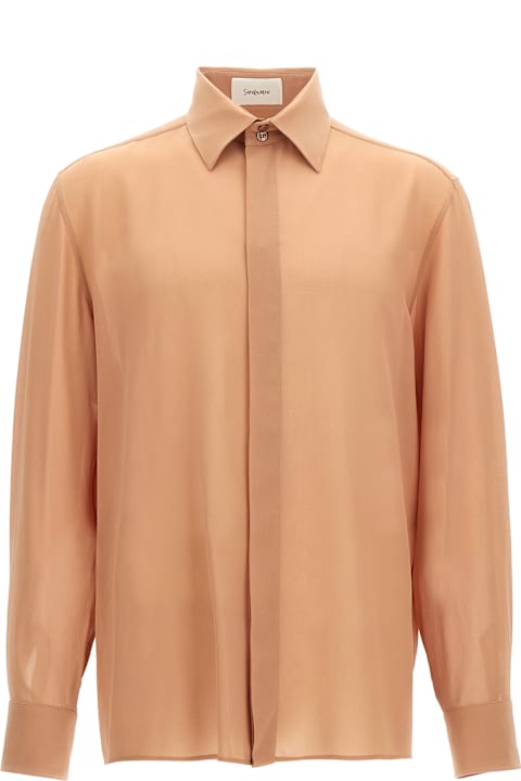 Saint Laurent Shirts for Men Saint Laurent Crepe Muslin Shirt