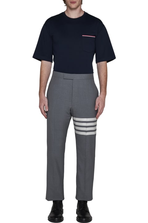 Thom Browne for Men Thom Browne Classic Pants With Martingale