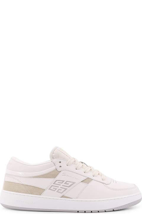 Fashion for Men Givenchy Leather Sneakers With 4g Logo On The Side