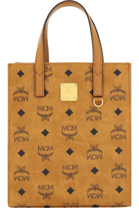 MCM for Women MCM Aren Mini Tote Handbag