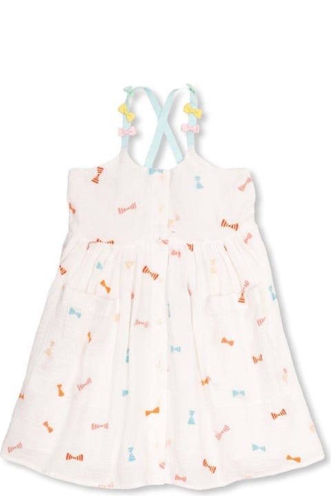 Stella McCartney Kids Jumpsuits for Boys Stella McCartney Kids Bow-detailed Sleeveless Dress