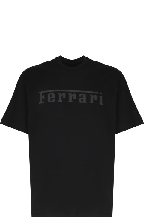Ferrari for Women Ferrari Cotton Logo T-shirt
