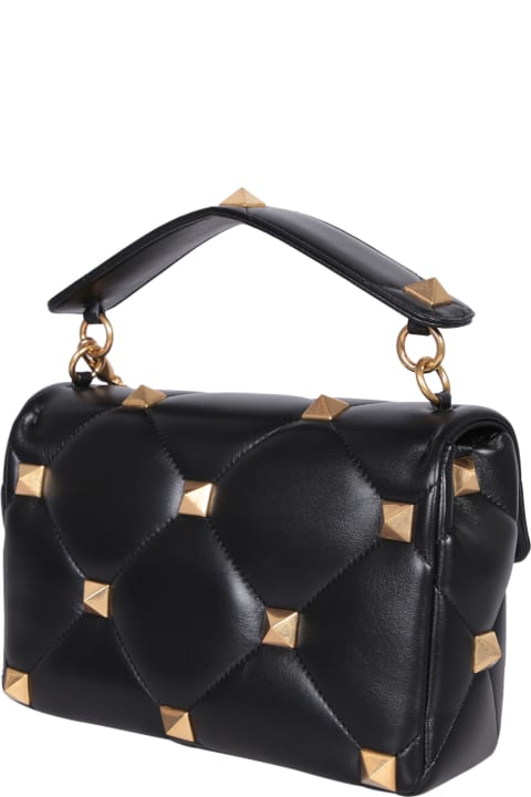 Bags for Women Valentino Roman Stud Black Bag