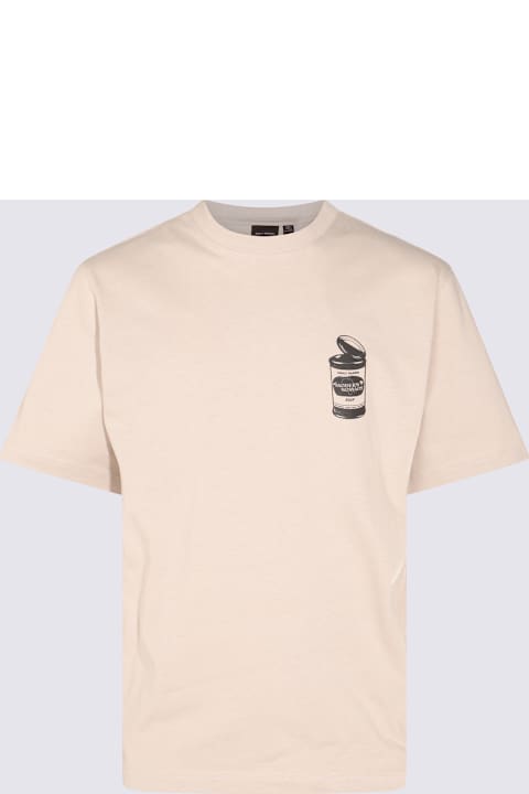 Daily Paper Clothing for Men Daily Paper Beige Cotton T-shirt
