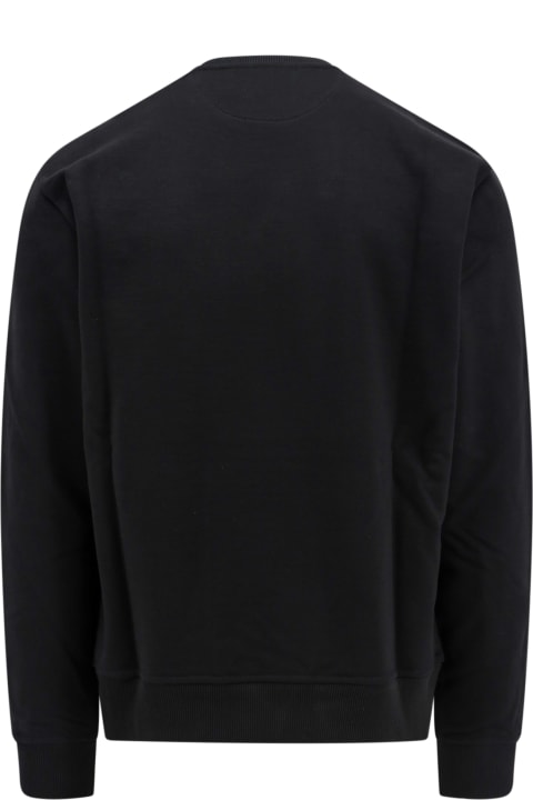 Fleeces & Tracksuits for Men Fendi Cotton Sweatshirt With Frontal Ff Patch