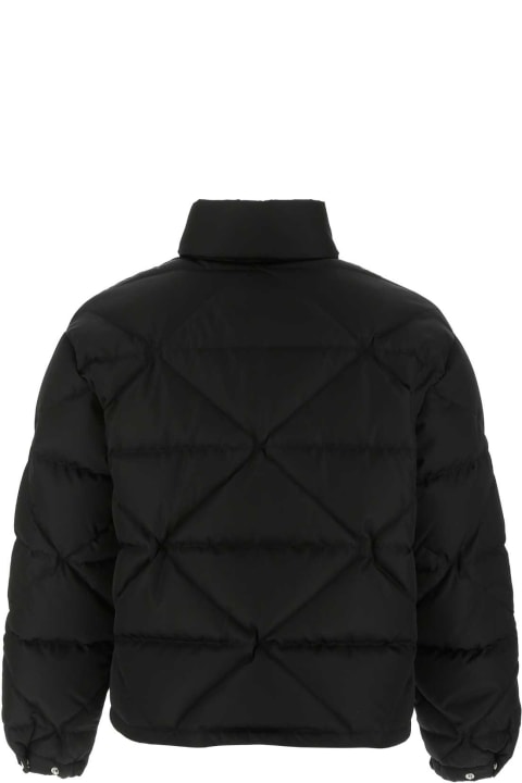 メンズ Pradaのウェア Prada Black Re-nylon Down Jacket