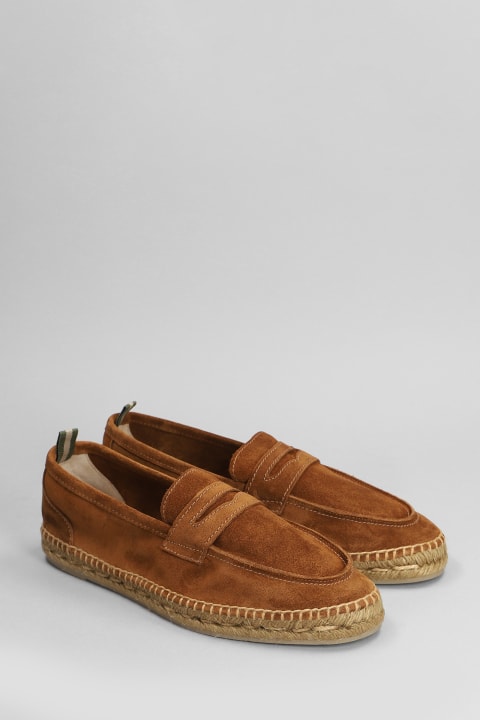 Loafers & Boat Shoes for Men Castañer Nacho T-186 Espadrilles In Brown Suede