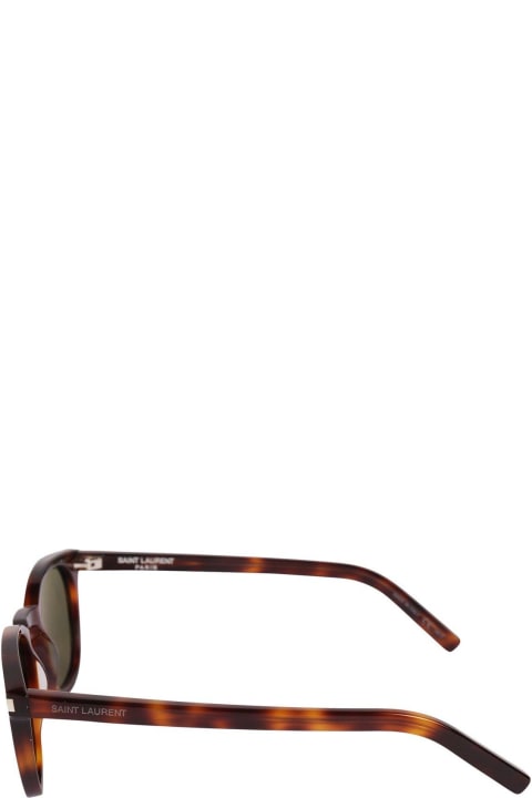 メンズ Saint Laurentのアイウェア Saint Laurent Classic 28 Square Frame Sunglasses