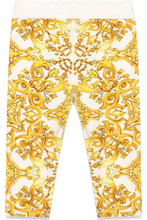 Dolce & Gabbana Bottoms for Baby Girls Dolce & Gabbana Leggings