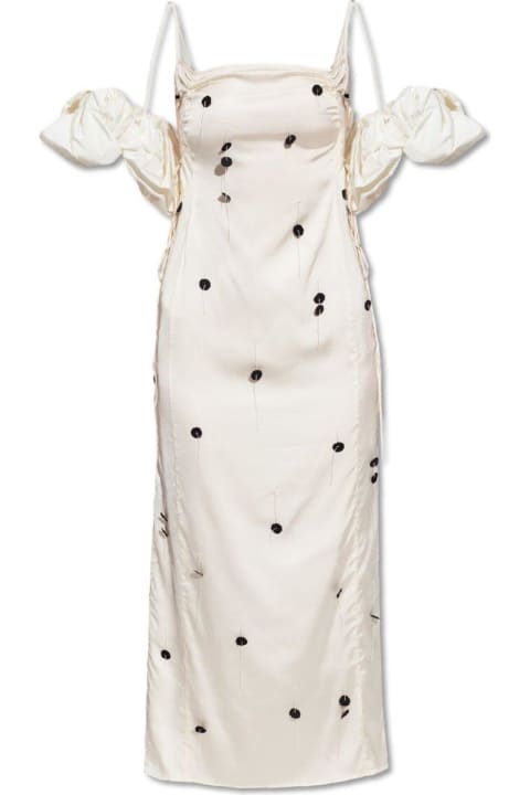 Jacquemus Dresses for Women Jacquemus Puffed Sleeve Dress