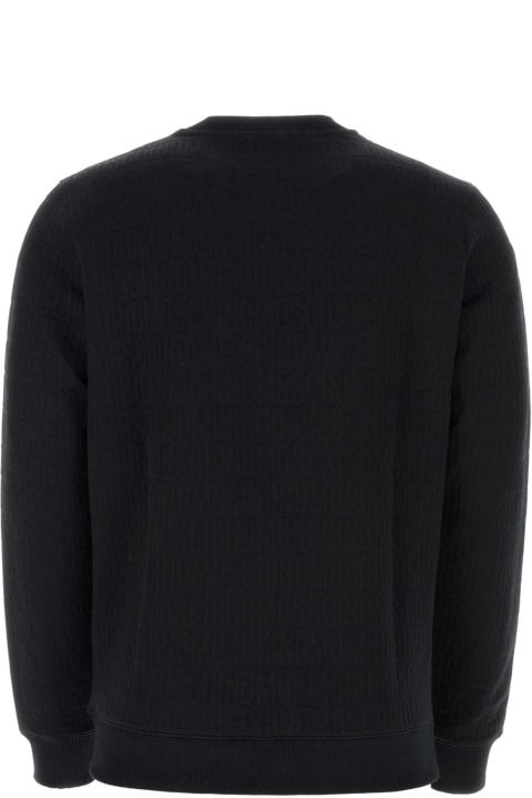 Moschino for Men Moschino Black Polyester Blend Sweatshirt