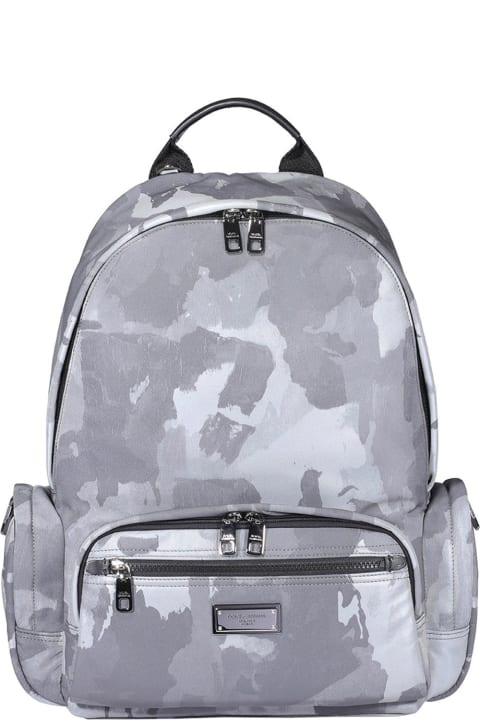 Dolce & Gabbana Backpacks for Men Dolce & Gabbana Camouflage Backpack