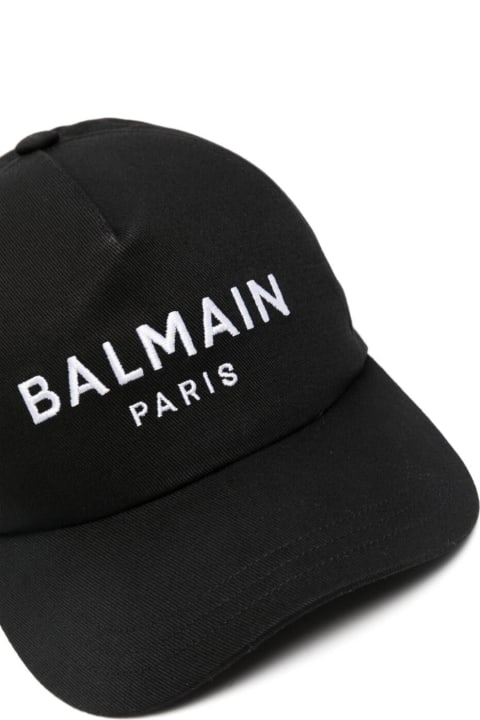 Balmain Hats for Men Balmain Embroidery Cotton Cap