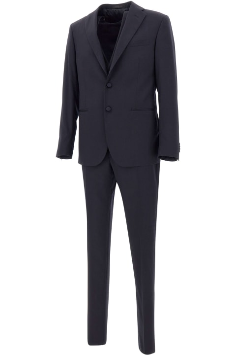 メンズ Cornelianiのスーツ Corneliani Fresh Wool Corneliani Three-piece Formal Suit