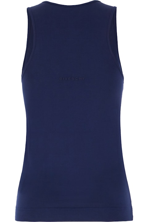 Topwear for Women Givenchy Blue Cotton Top