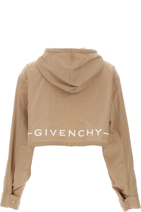 Givenchy Coats & Jackets for Women Givenchy K-way Logo