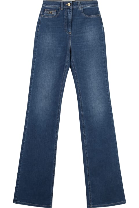 Elisabetta Franchi Jeans for Women Elisabetta Franchi High-rise Flared Jeans
