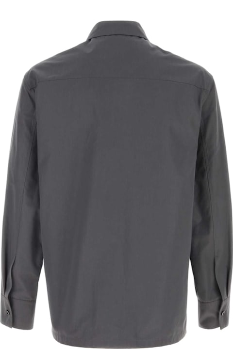 Homeware Jil Sander Dark Grey Poplin Shirt