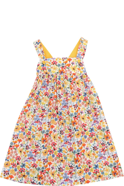 ガールズ ワンピース＆ドレス Il Gufo Little Girl Floral Dress