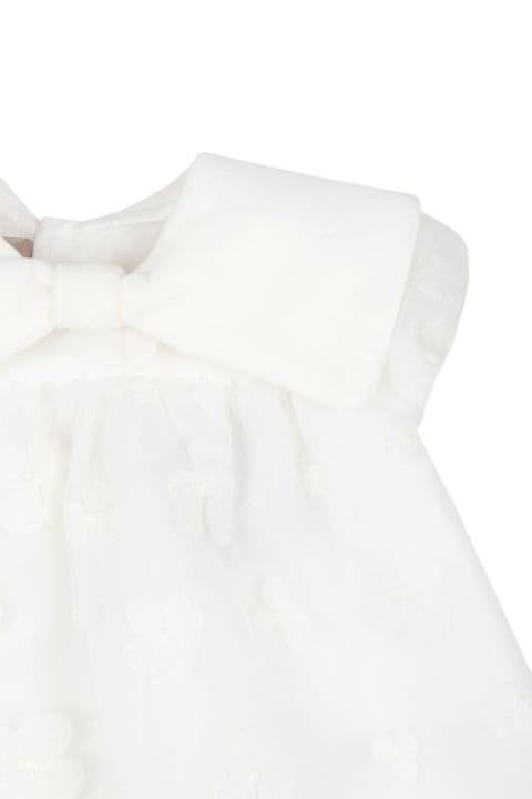 Homeware La stupenderia White Dress Baby Girl