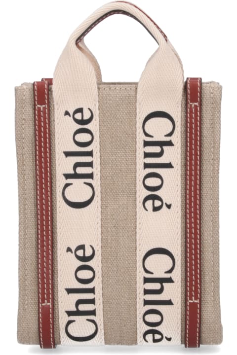 Chloé for Women Chloé Mini Bag 'woody North South'