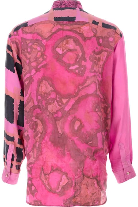メンズ Maglianoのシャツ Magliano Printed Silk Surplus Shirt