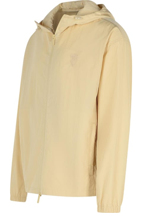 Coats & Jackets Sale for Men Burberry Cream Polyamide Jacket