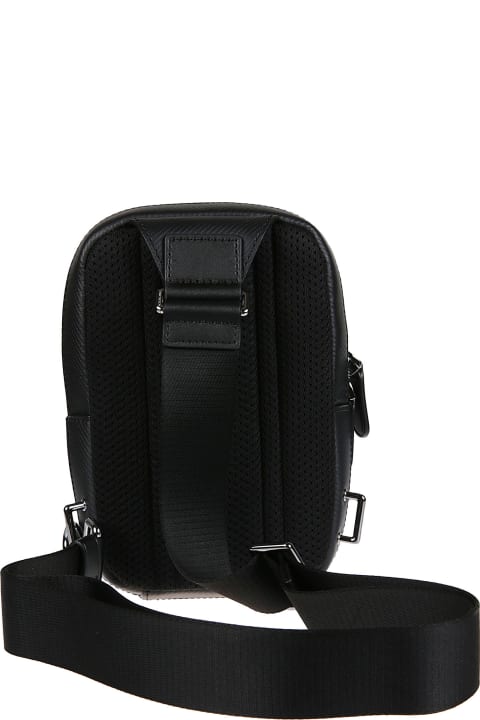Shoulder Bags for Men Michael Kors Medium Varick Hardcase Sling Pack