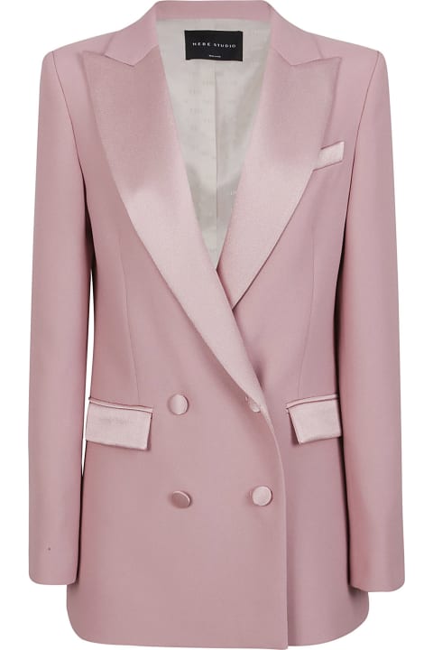 Fashion for Women Hebe Studio Jackets Pink