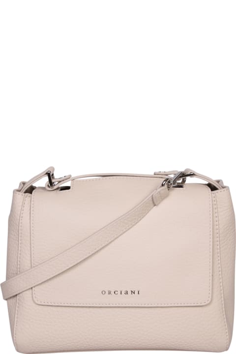 Orciani Shoulder Bags for Women Orciani Sveva Small Soft Ivory Bag