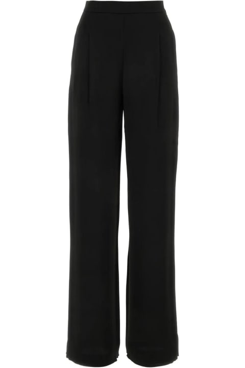 Max Mara Studio سراويل طويلة وقصيرة لـ السيدات Max Mara Studio High-waisted Wide-leg Pants