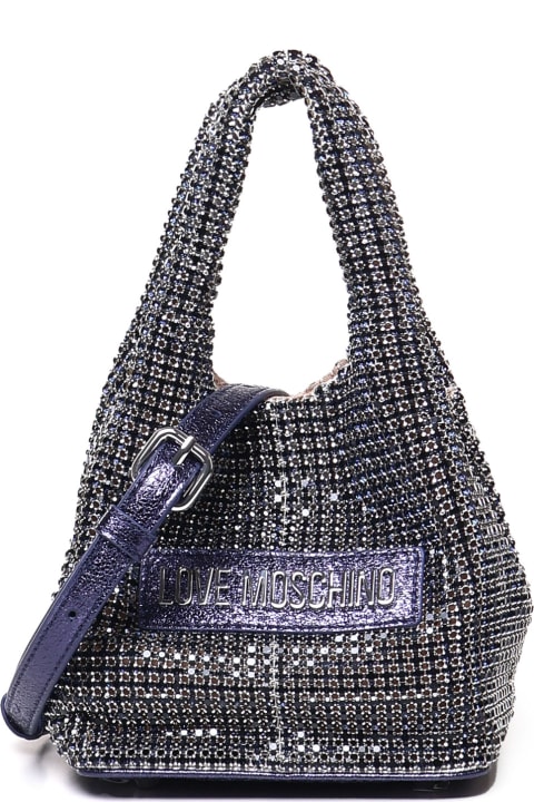 Love Moschino for Women Love Moschino Mini Bag With Sparkling Rhinestones