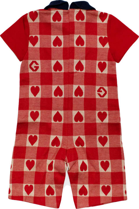 Bodysuits & Sets for Baby Girls Gucci Cotton Jersey Romper