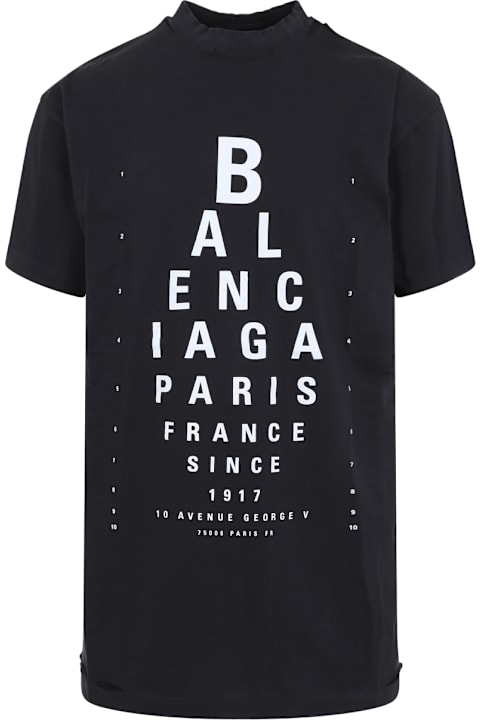 Homeware Balenciaga Black Coton Oversize Shirt