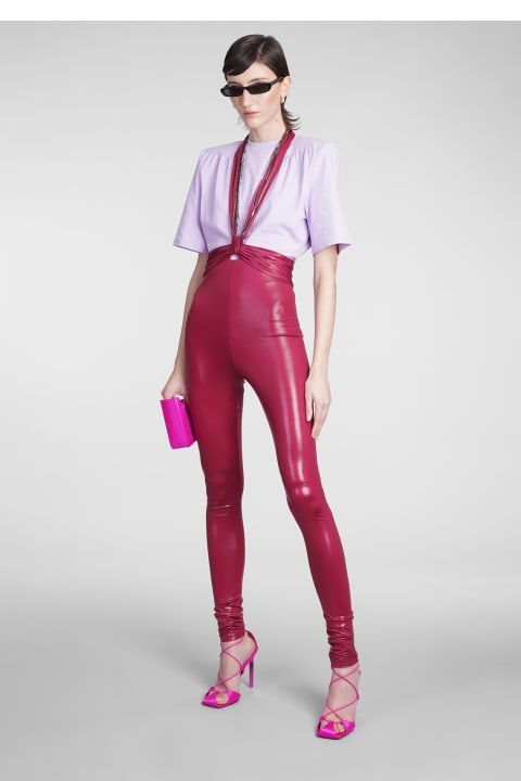 Homeware The Attico The Attico T-shirt 'jewel' With Cut-out Details