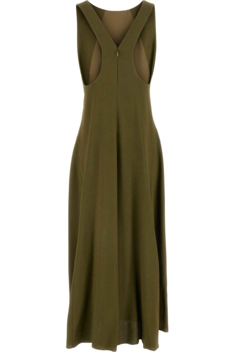 Homeware Fendi Olive Green Sablã© Dress